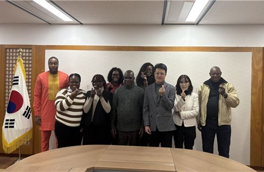 카메룬 국가항만청 대표단 부산시청 방문