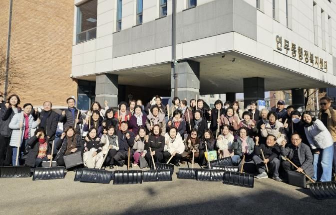 수원시 장안구 연무동, 통장협의회와 함께 겨울철 제설 준비 상황 점검