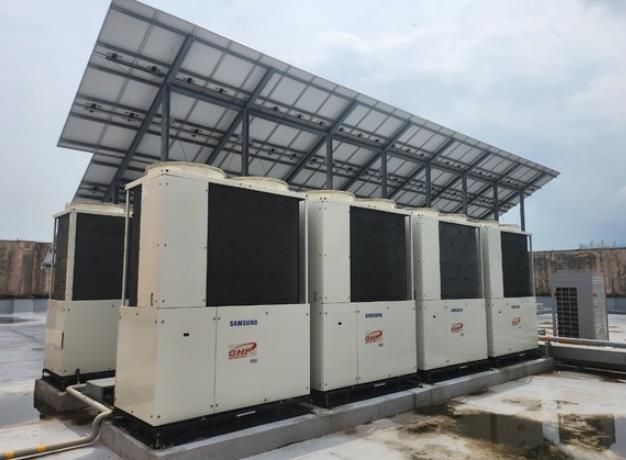 김천시, 가스열펌프(GHP) 냉난방기 배출가스 저감장치 지원사업 완료