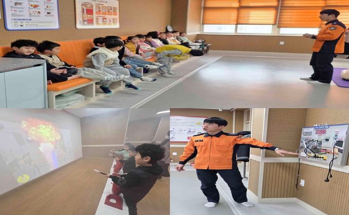 서산소방서, 겨울철 119생활안전교육 실시