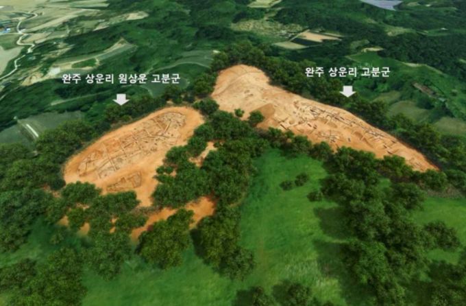 완주 상운리 원상운 고분군, 상운리 고분군 3차원 입체화(3D 모델링)