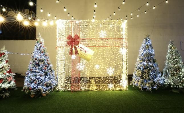 함평공영주차장, 원터 빌리지 스팟 전경