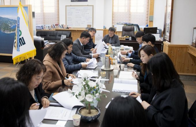 2025년도 울릉군 주요업무 성과분석 보고회