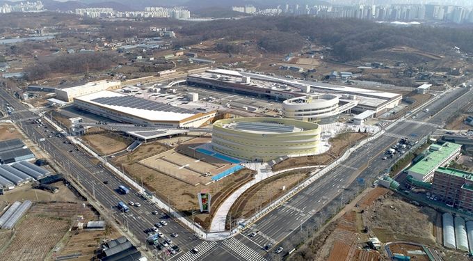 남촌농산물도매시장 전경