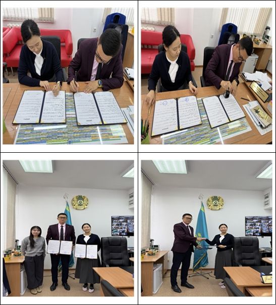 청년 월드클래스 나해리 대표, 카자흐스탄서 '부산형 온라인 스쿨' 전파