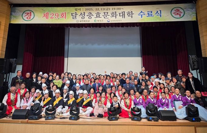 달성문화원, 달성충효 문화대학 수료식 개최