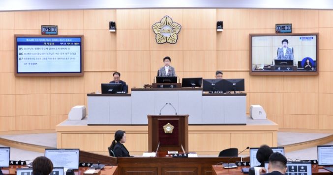 여수시의회, 제252회 정례회 폐회