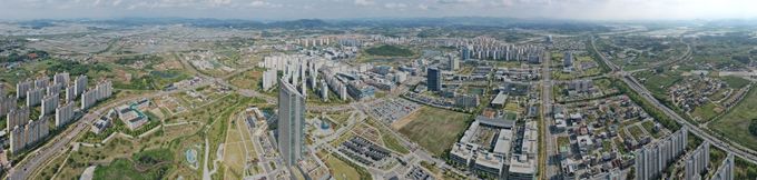 빛가람혁신도시 전경