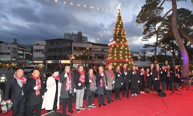 제13회 거창크리스마스트리문화축제 성대한 개막
