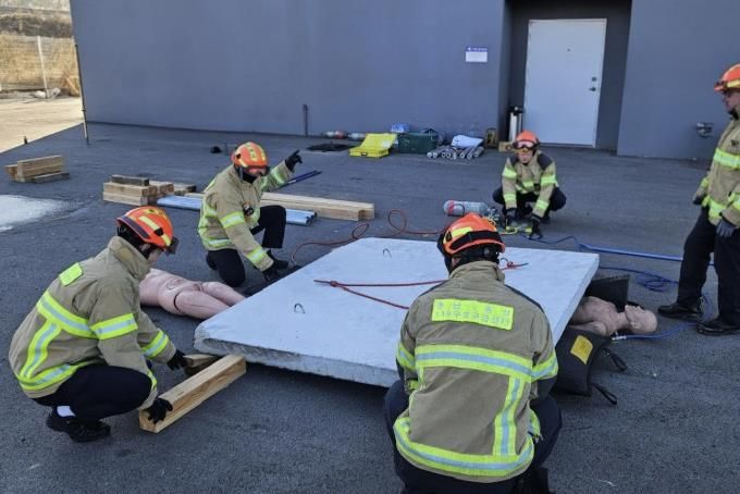 홍성소방서, 2025년 하반기 도시탐색 특별훈련 실시