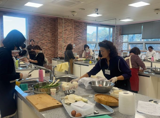 2025년 우리 농산물 활용 가공반찬 교육