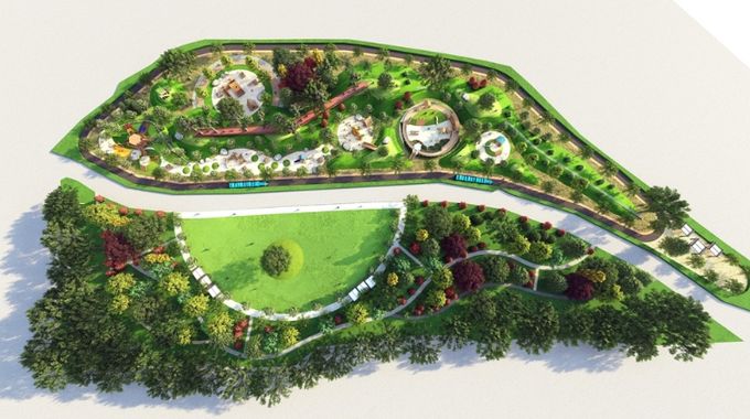 유아숲체험원 조감도.