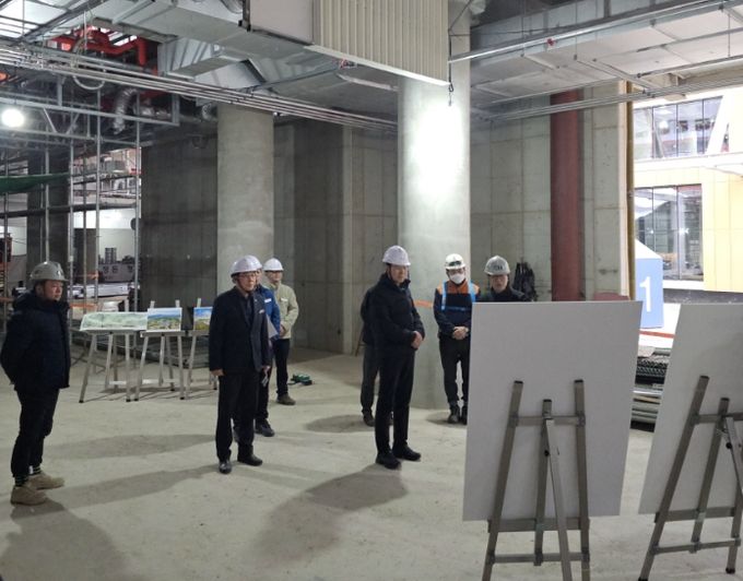 동절기 대비 신청사 건립현장 특별 안전점검