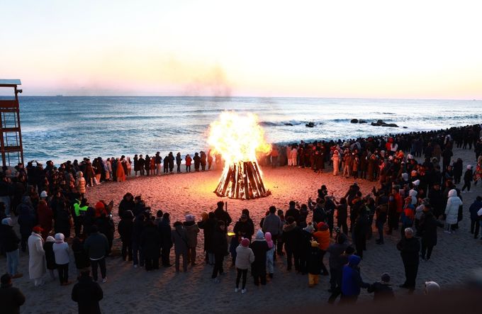 지난해 해맞이행사 모습