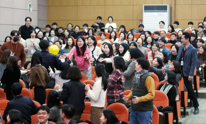 대전 서구는 2일 서구청 구봉산홀에서 2026년 시무식을 진행했다