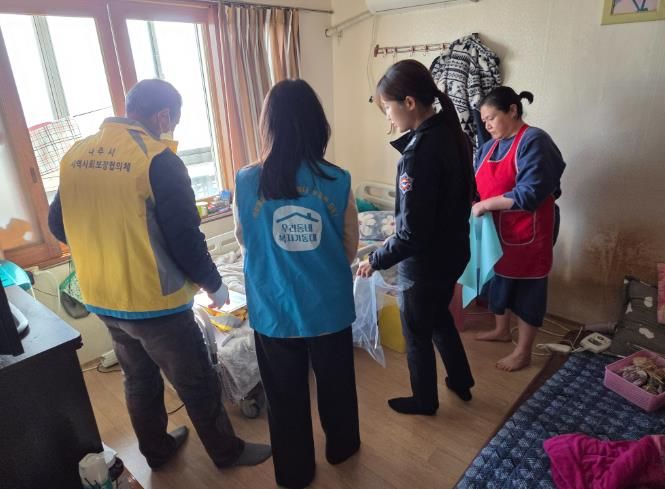 나주소방서, 동절기 위기가구 340세대 점검·지원 조기 완료