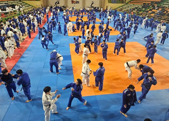 동해시, 1월 전지훈련