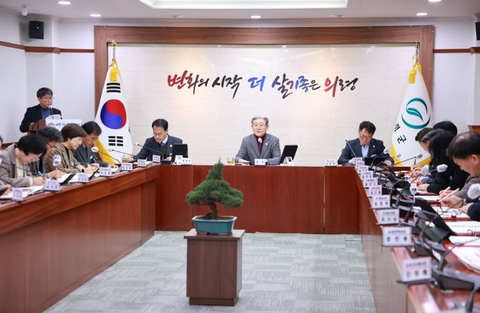 6일 확대간부회의