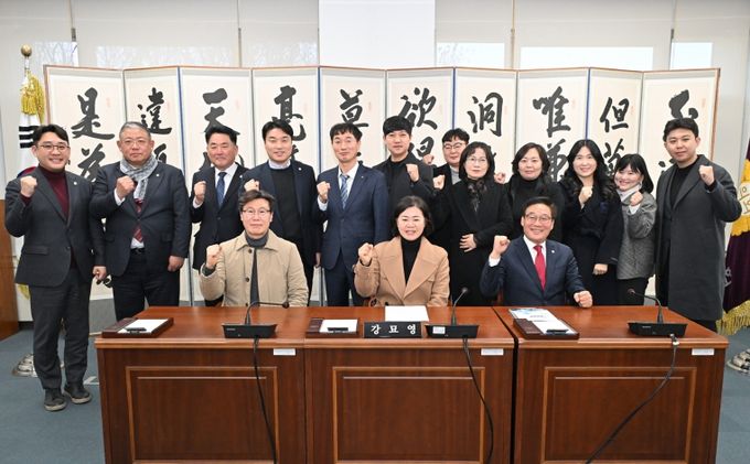 진주시의회 도시환경위, 간담회 개최