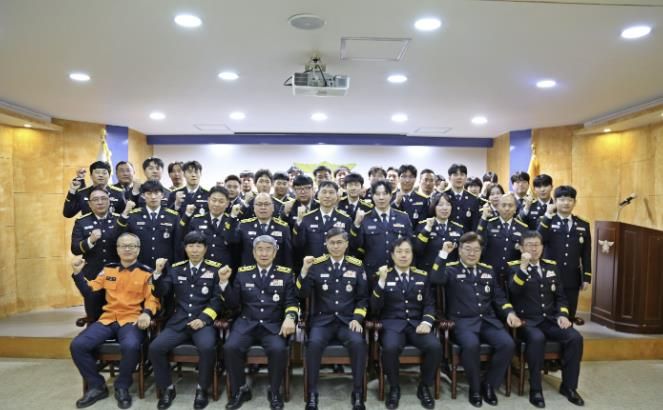 홍성소방서, 상반기 인사발령자 사령장 교부식 개최