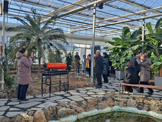 금산군농업기술센터 농업환경체험관 이용 모습