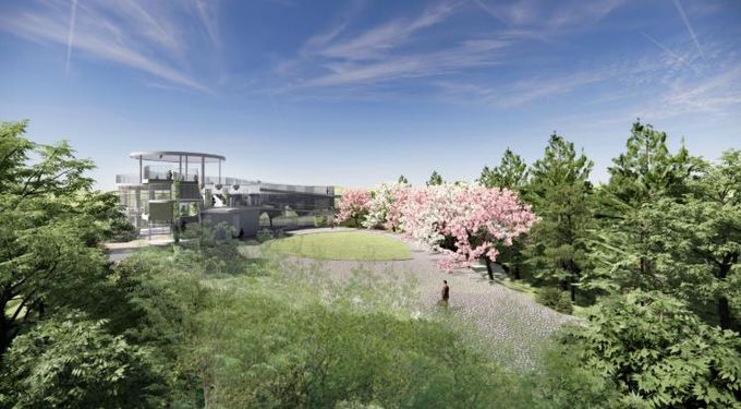 진주시, ‘진양호 노을전망대 조성공사’ 착공 - 조감도