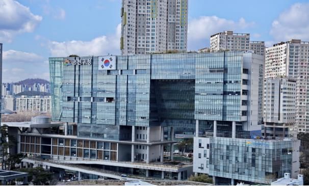 금천구청 종합청사 전경