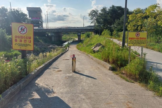 서구, 서창천 산책로에 스마트 자동차단장치 설치