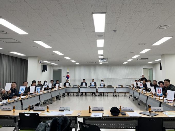 안성시 원곡면 이장단협의회 청렴다짐 결의 및 청렴메시지 공유