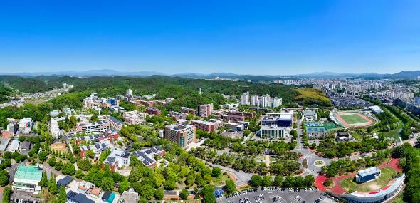 경상국립대학교 전경-가좌캠퍼스
