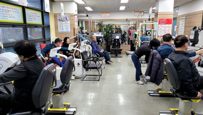 금산군보건소 재활운동실