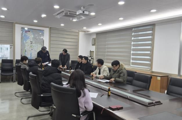 지난 9일 서신시청 제2청사 회의실에서 열린 폐기물재활용업체와 간담회