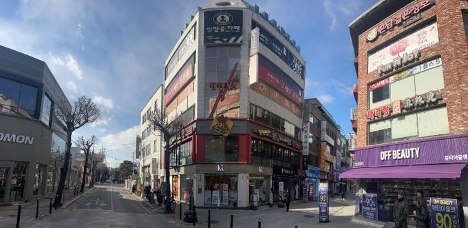 충북 도내 표준지 최고지가(청주 상당구 북문로1가 175-5 일원)