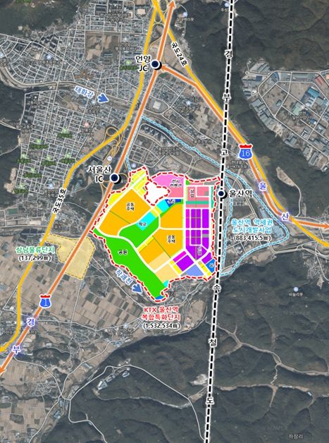 위치도 및 토지이용계획도