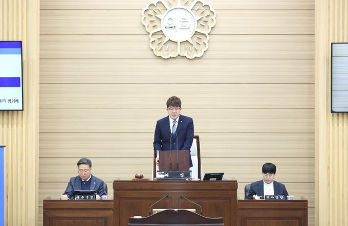 인천 서구의회, 2026년 첫 임시회 개회