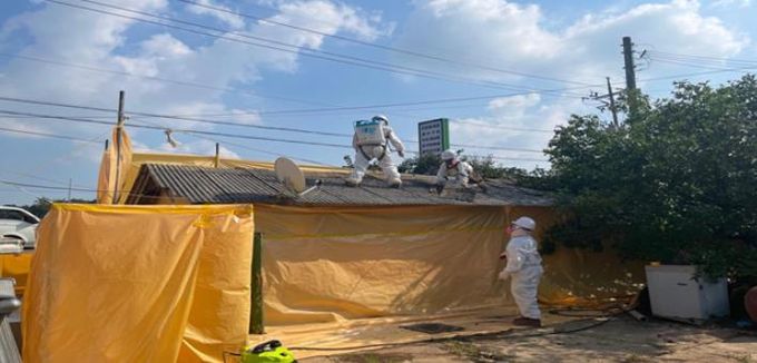 군산시, 2026년 석면 슬레이트 지붕 처리사업 추진