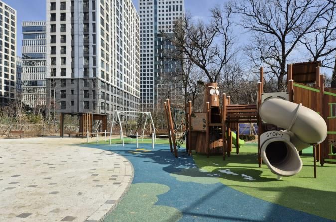 과천지식정보타운 근린공원4 개방…생활 속 휴식공간 마련