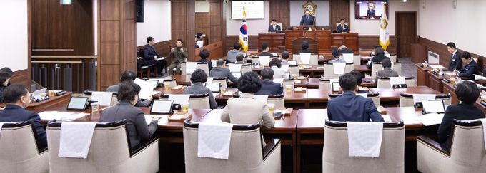 순천시의회, 제292회 임시회 개회…올해 첫 회기 시작