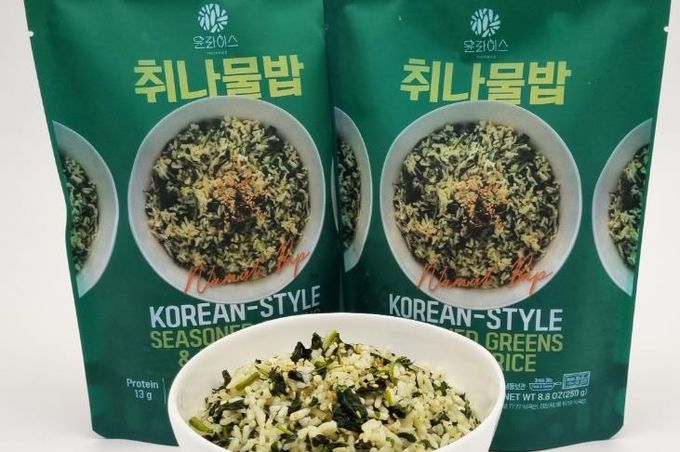 냉동 취나물밥 제품 사진