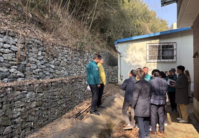 설명절 임시조립주택 등 위험지역 안전점검