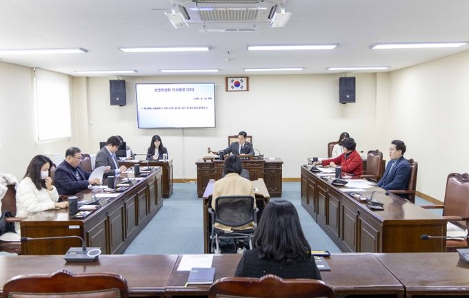 강북구의회 운영위원회, 제289회 임시회 회기 및 의사일정 확정