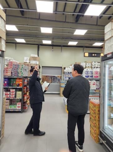 홍성소방서, 설 명절 대비 쇼핑센터 등 다중이용시설 불시단속 실시