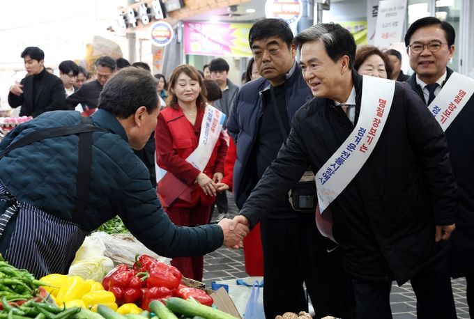 설 명절 전통시장 방문
