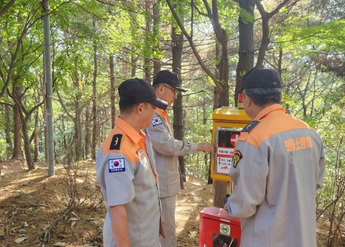 ‘119산악구급함’ 일제 정비