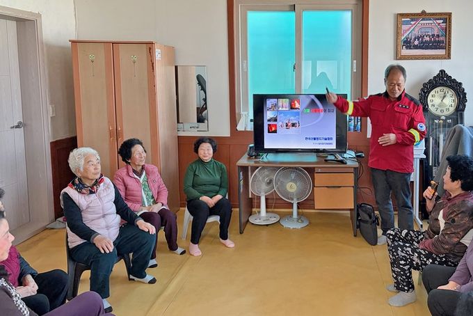 임실군 마을 찾아가는 산불예방교육 실시