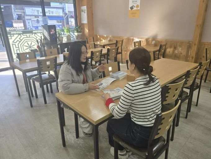 양주도시공사, 사업자 전용 공영주차장 ‘주차권 선구매 웹 서비스’ 현장 홍보 실시