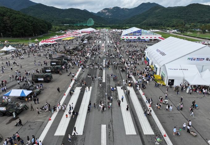 2025계룡軍문화축제 행사장 모습