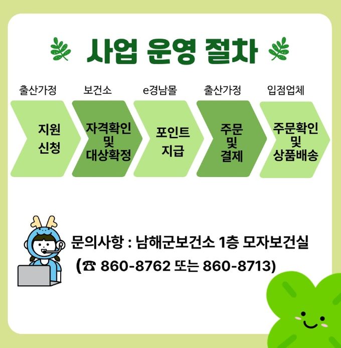 2026년 출산 가정 영양꾸러미 바우처 사업 추진