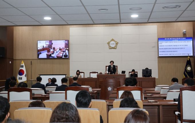 계양구의회 제264회 임시회 개회