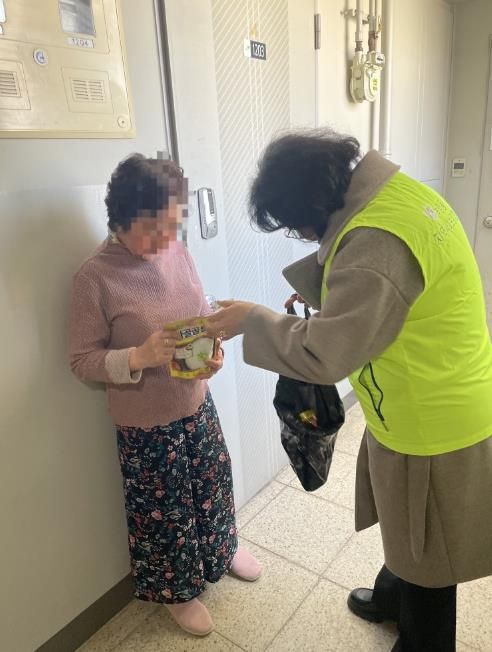 의정부시 녹양동, 위기 가구의 안부를 확인하는 일촌맺기 추진